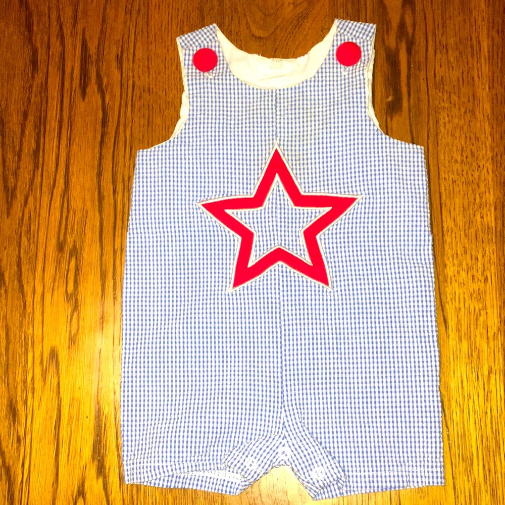 Seersucker romper
